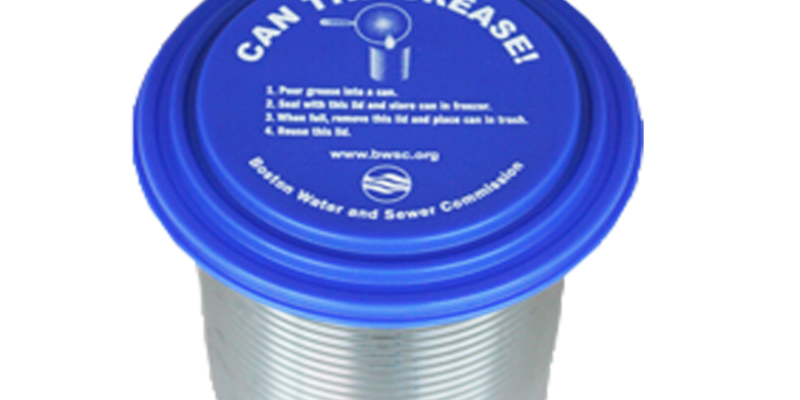 Grease Lid and Can